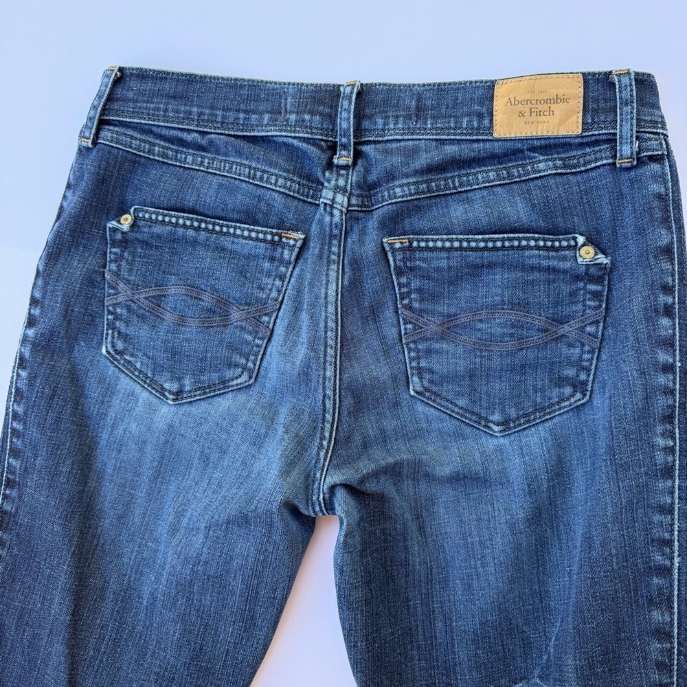 Woman’s Abercrombie & Fitch Denim Jeans Size 6 Perfect Stretch - Picture 3 of 9